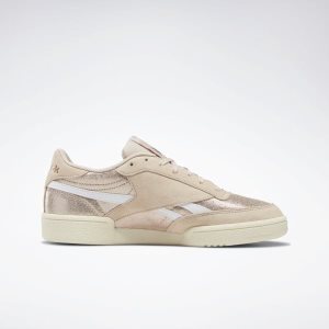 Reebok Revenge Plus Turnschuhe Damen - Rosa Gold/Weiß - DE 867-NYP